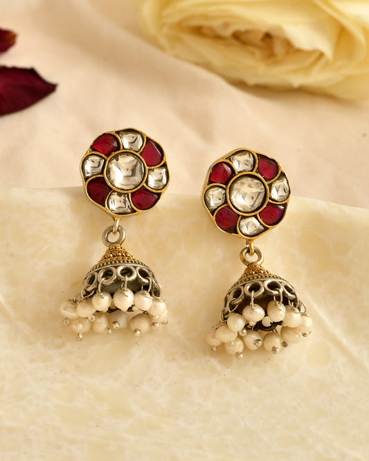 Heritage Drop Collar Necklace Set (With Earrings)