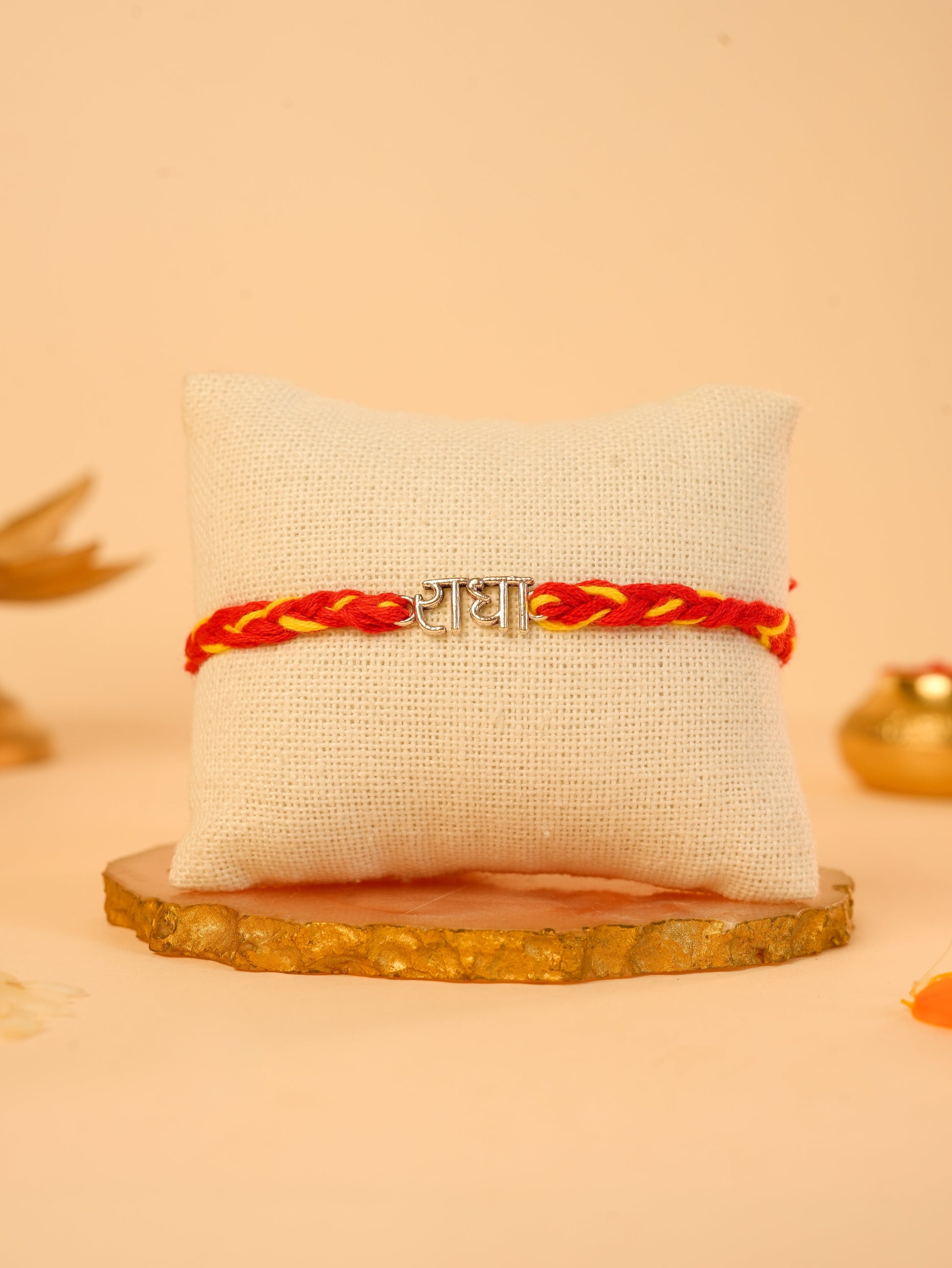 Radha Name Charm Rakhi