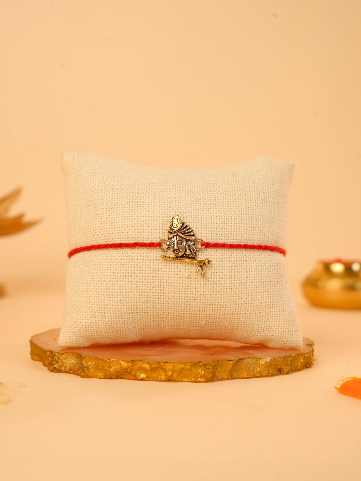 Krishna Flute Charm Rakhi