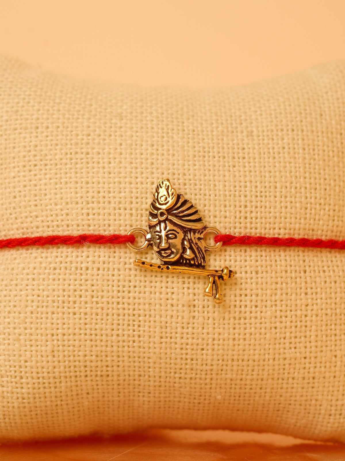 Krishna Flute Charm Rakhi