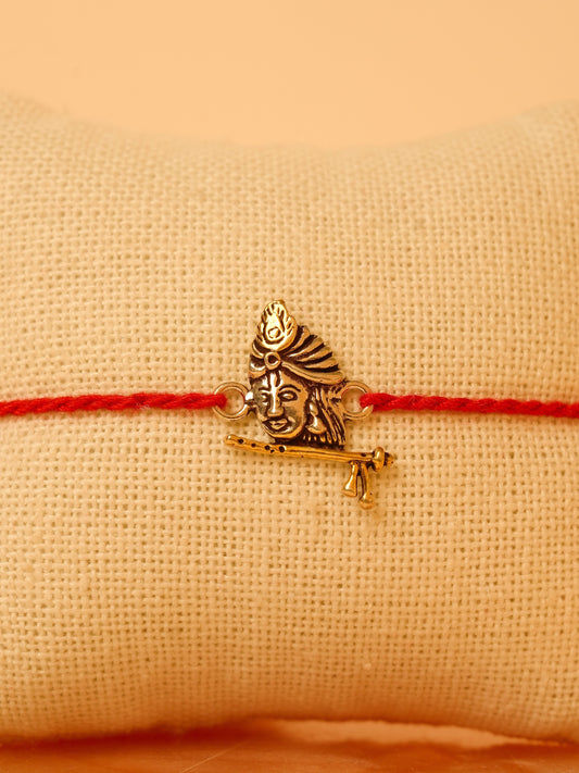 Krishna Flute Charm Rakhi