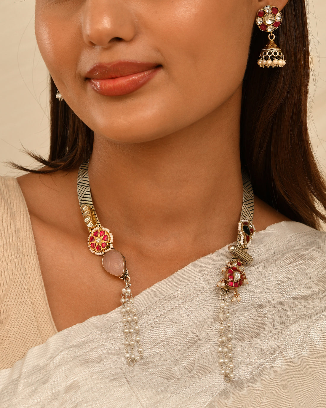 Heritage Drop Collar Necklace