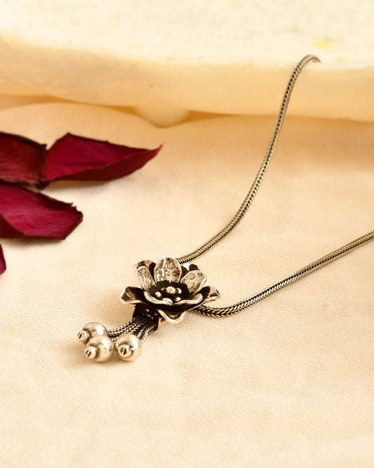 Blossom Drop Pendant Necklace
