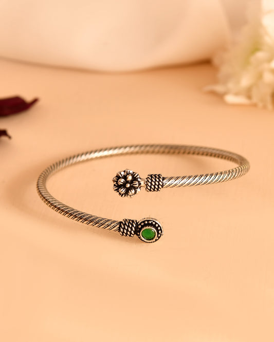 Emerald Blossom Bracelet