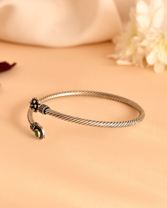 Emerald Blossom Bracelet