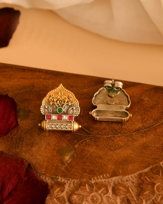 Royal Temple Stud Earrings