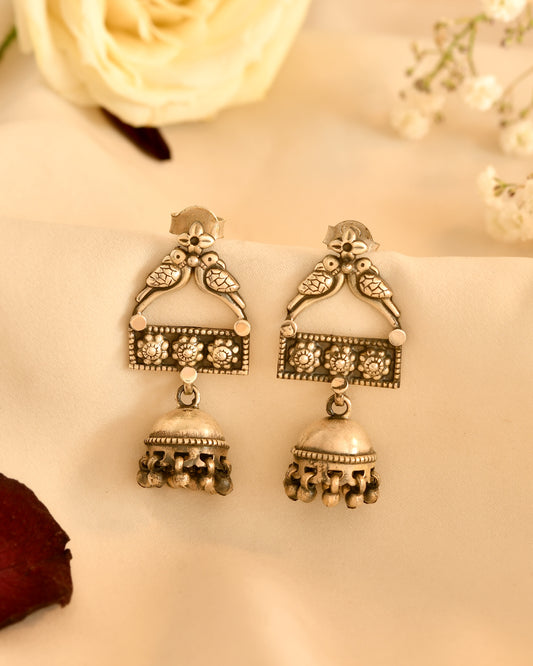 Heritage Jhumki Arch Earrings
