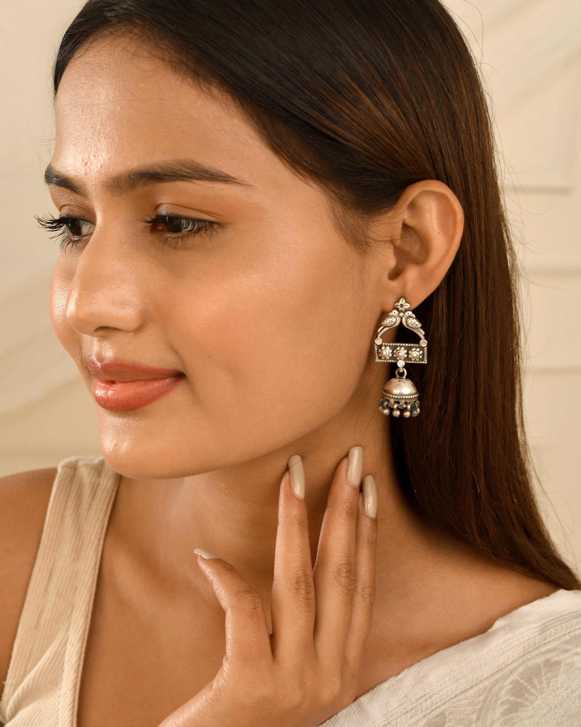 Heritage Jhumki Arch Earrings