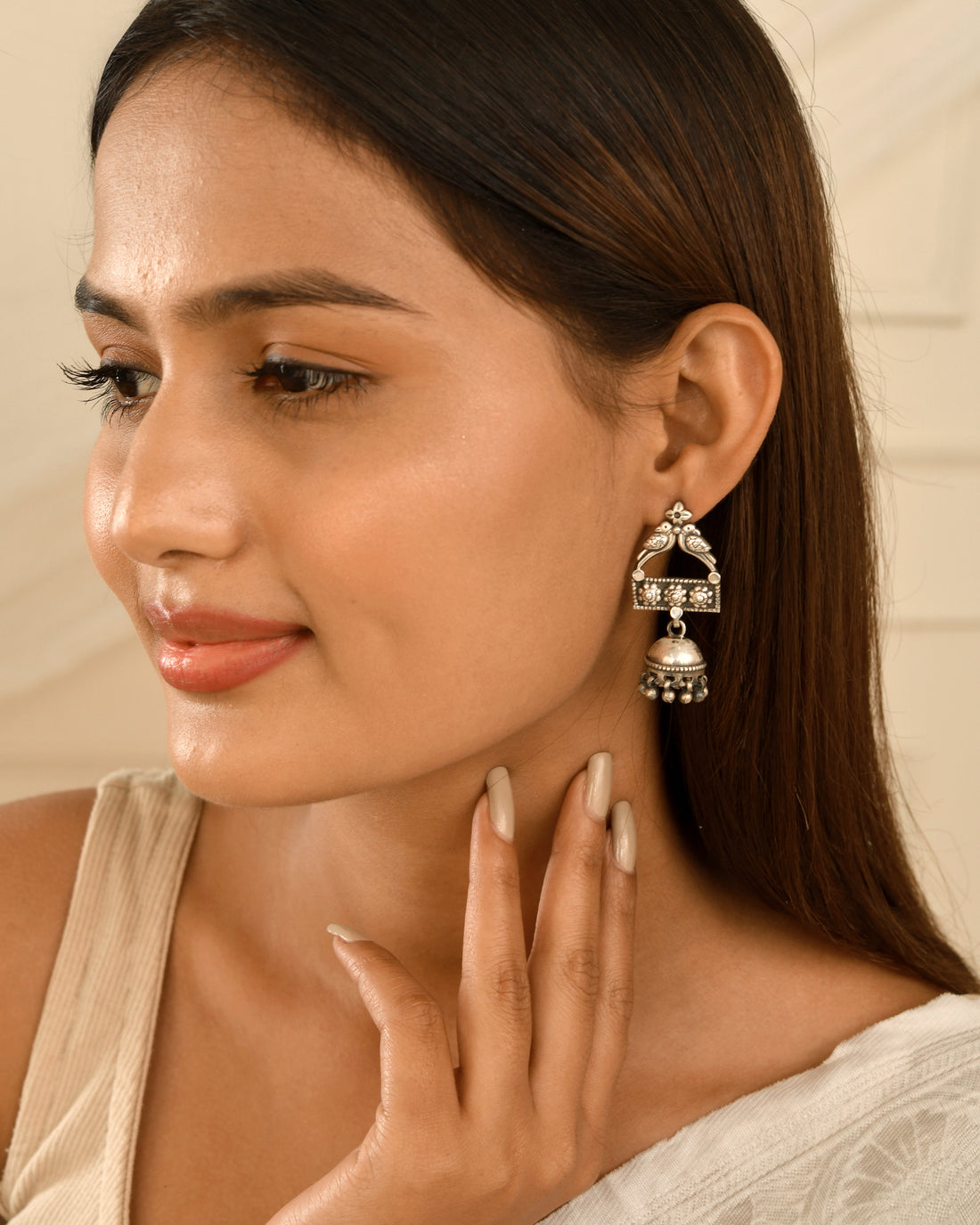 Heritage Jhumki Arch Earrings
