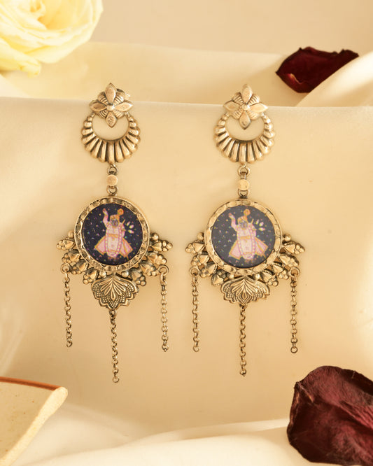 Royal Miniature Art Earrings