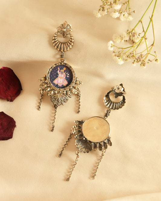 Royal Miniature Art Earrings