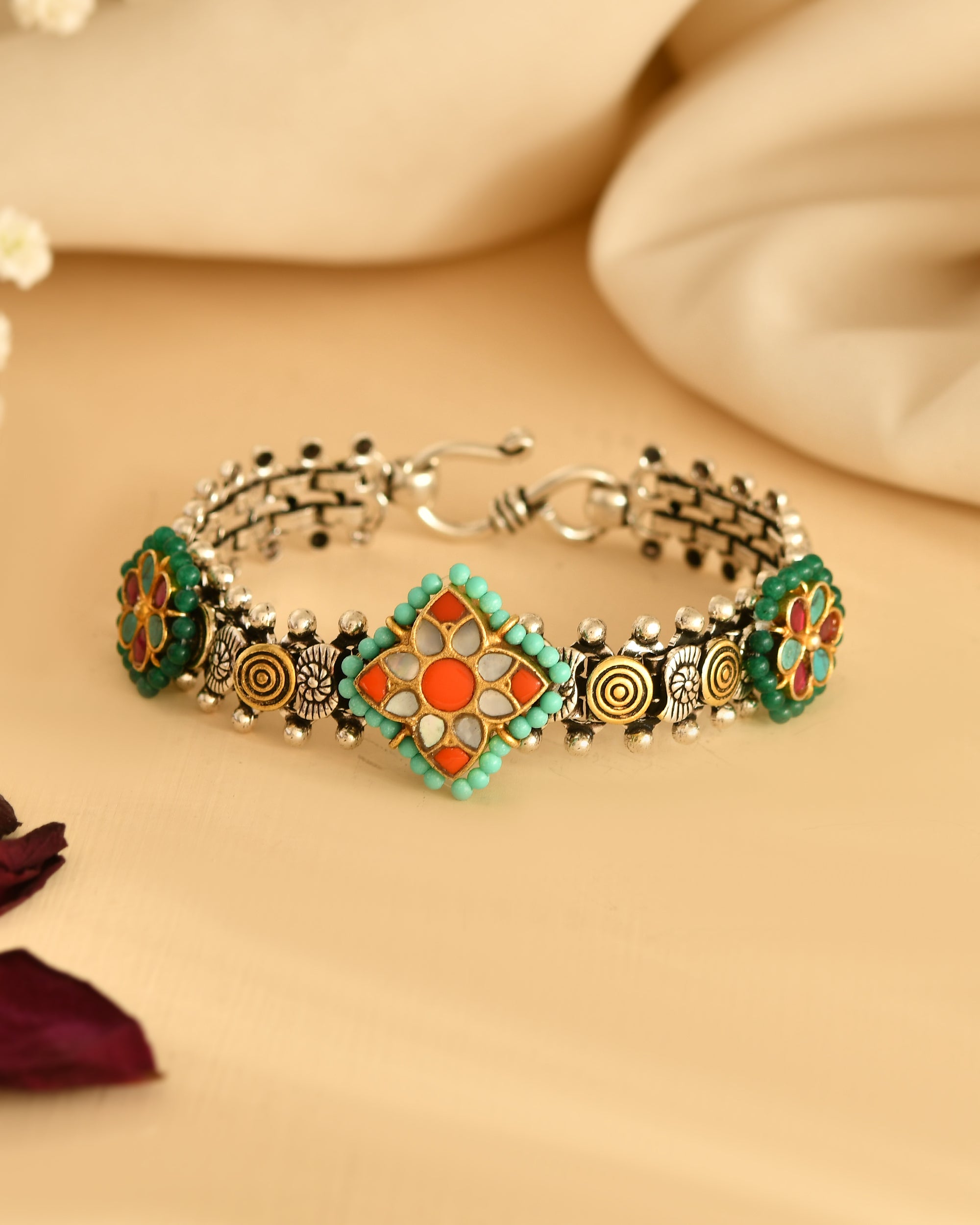 Rangoli Heritage Bracelet