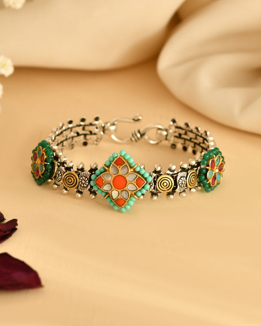 Rangoli Heritage Bracelet