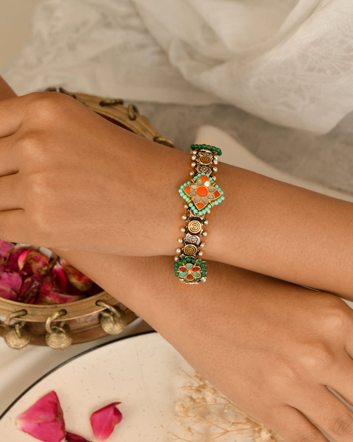 Rangoli Heritage Bracelet